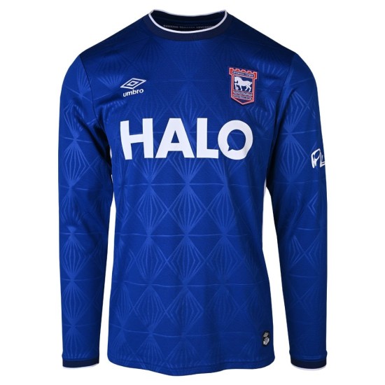 Camiseta de local de manga larga Ipswich Town 2026/27 para hombre