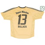 Camiseta retro Bayern Múnich 2004/05 visitante para hombre Ballack #13