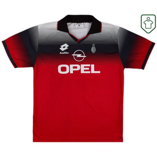 Camiseta retro Milan 1996/97 para hombre