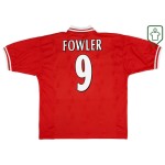 Camiseta retro local hombre Liverpool 1996/98 Fowler #9