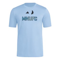 Camiseta mujer Minnesota United FC 2025 tercera Hook AEROREADY - azul
