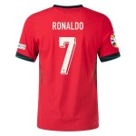Cristiano Ronaldo #7 Portugal Camiseta Versión Jugador de Local EURO 2024 Cristiano Ronaldo #7 Portugal Camiseta Versión Jugador de Local EURO 2024
