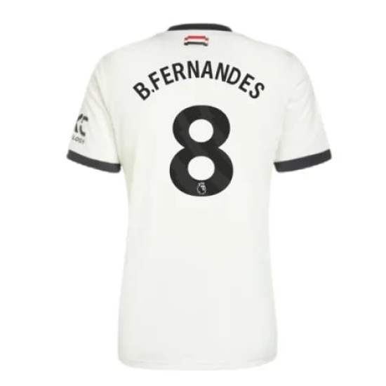 Camiseta tercera B.FERNANDES Manchester United 2024/25 para mujeres