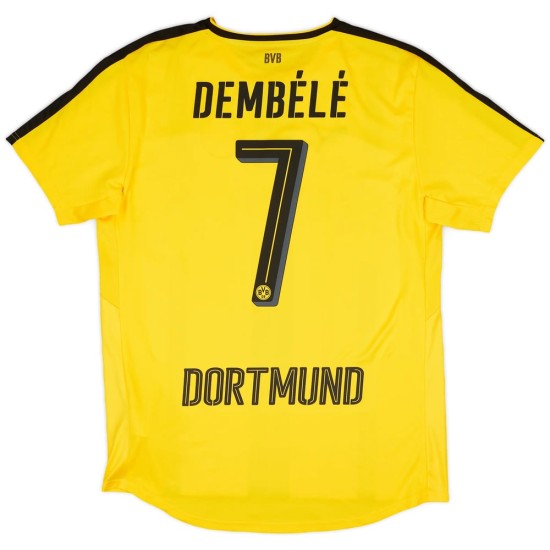 Camiseta de casa O.DEMBELE BVB Borussia Dortmund 2016/17 para hombres