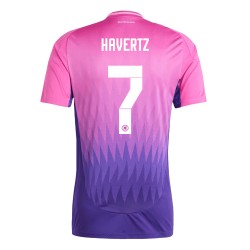 Kai Havertz #7 Alemania Camiseta de Visita EURO 2024