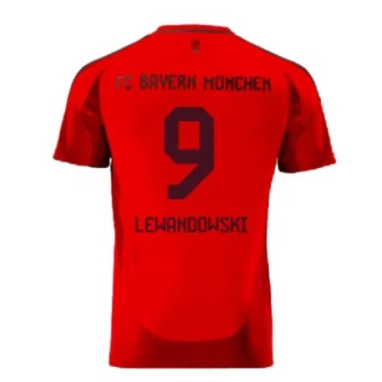Camiseta de casa LEWANDOWSKI Bayern Munich 2024/25 para mujeres