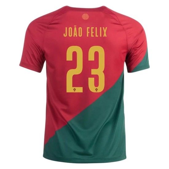 Joao Felix #23 Portugal Camiseta de Local Mundial 2022 Joao Felix #23 Portugal Camiseta de Local Mundial 2022