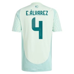 Edson Álvarez #4 México Camiseta de Visita Copa América 2024