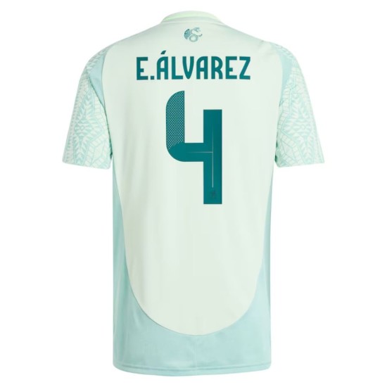 Edson Álvarez #4 México Camiseta de Visita Copa América 2024