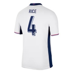 Declan Rice #4 Inglaterra Camiseta de Local EURO 2024