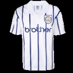 Camiseta Retro de Visitante Manchester City 1993 para Hombre