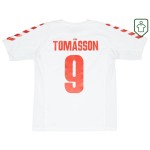 Camiseta retro visitante Dinamarca 2003/04 para hombre Tomasson #9