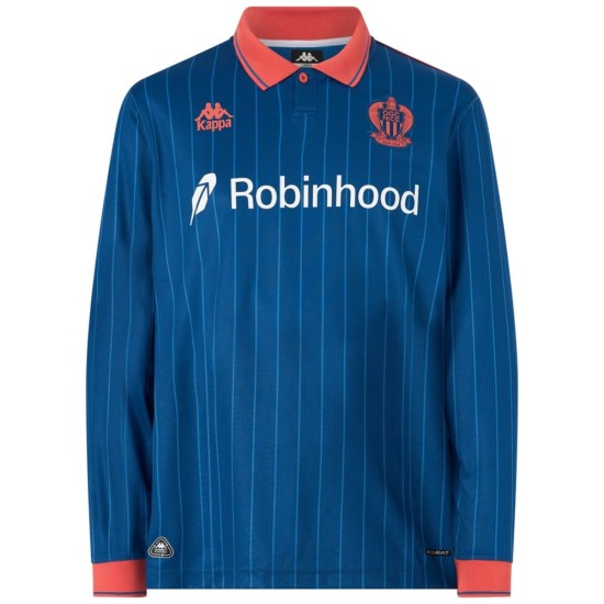 Camiseta tercera manga larga OGC Niza 2025/26 hombre